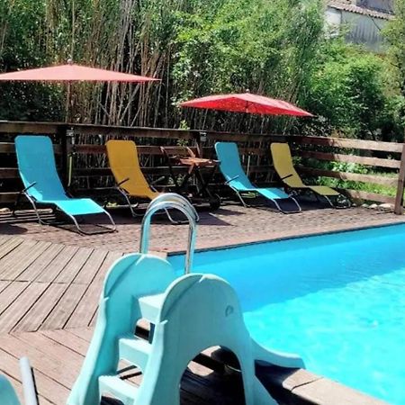 Studio Charmant Dans Un Ancien Moulin Pres D'Orange 30 M² Piscine Екстер'єр фото